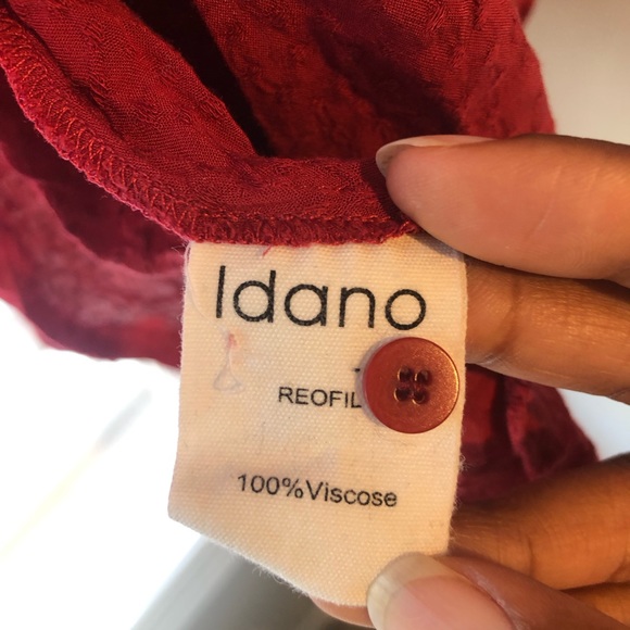 Idano 100% Viscose Long Sleeve Blouse - Picture 3 of 5